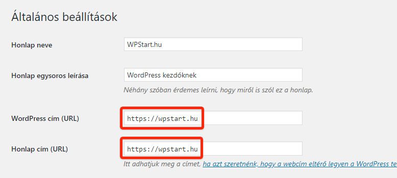 SSL beállítása WordPress-ben
